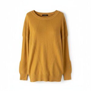 Sisters Mustard Yellow Knit Sweater – Size L